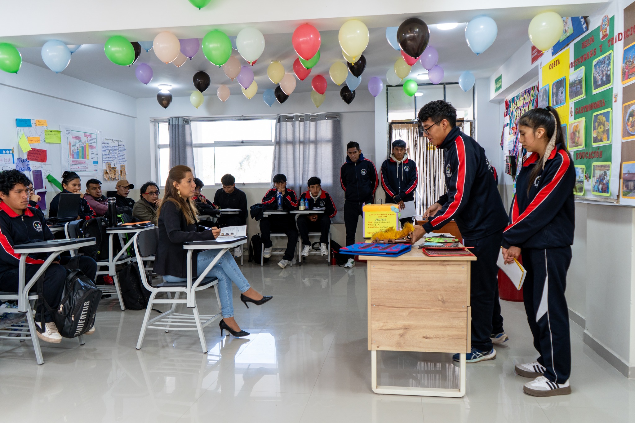 Estudiantes en el aula